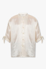 Saint Laurent Silk shirt with stand collar