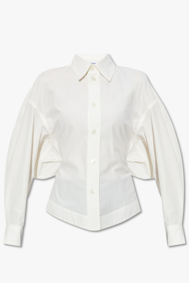 bottega open-cuff Veneta Cotton shirt