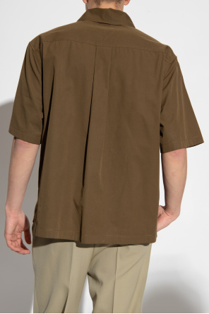 bottega quilted Veneta Shirt with short sleeves