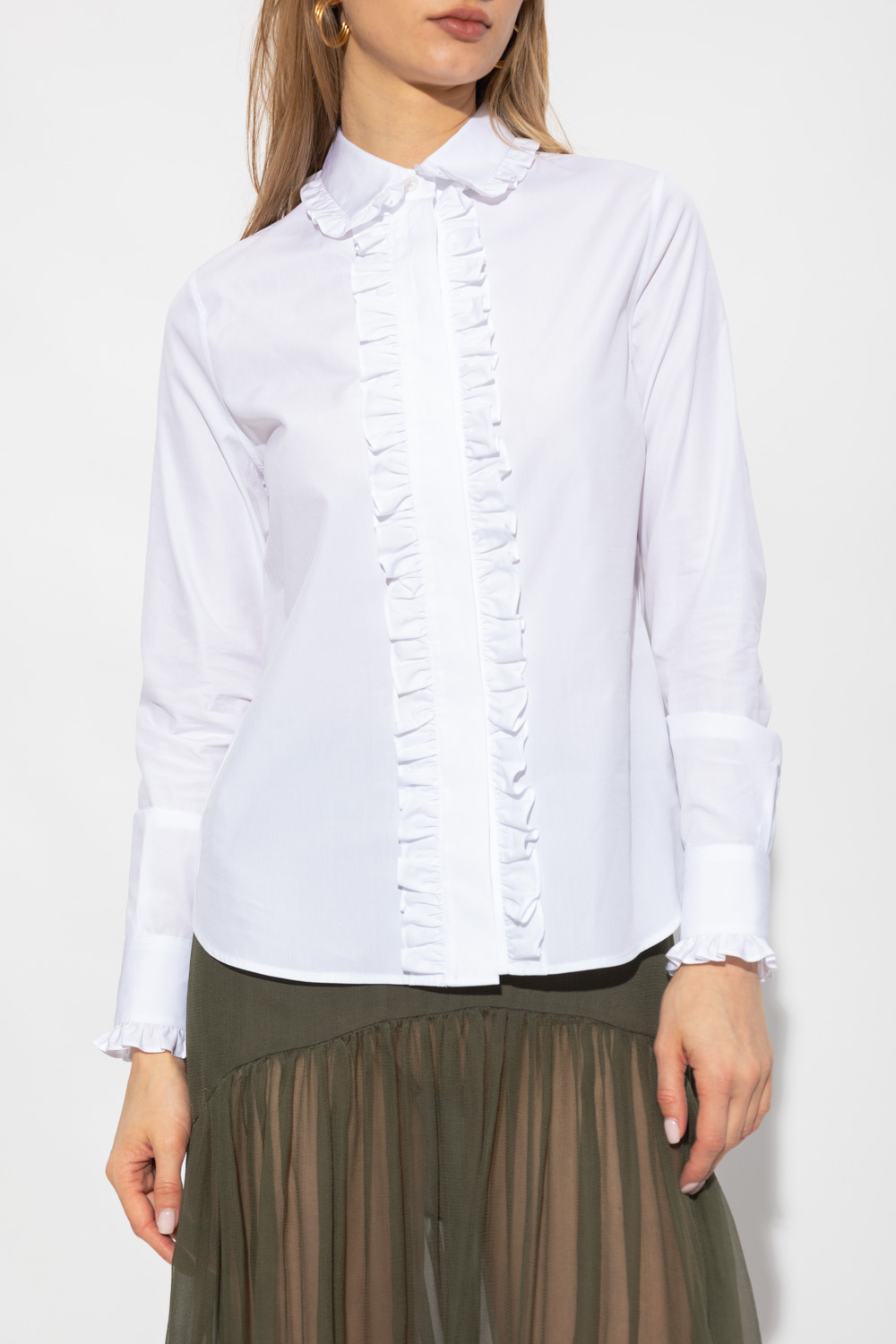 Saint Laurent Shirt with ruffles