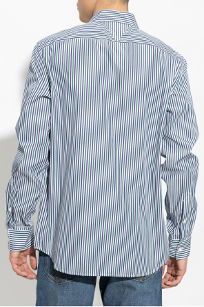 bottega roll Veneta Striped shirt