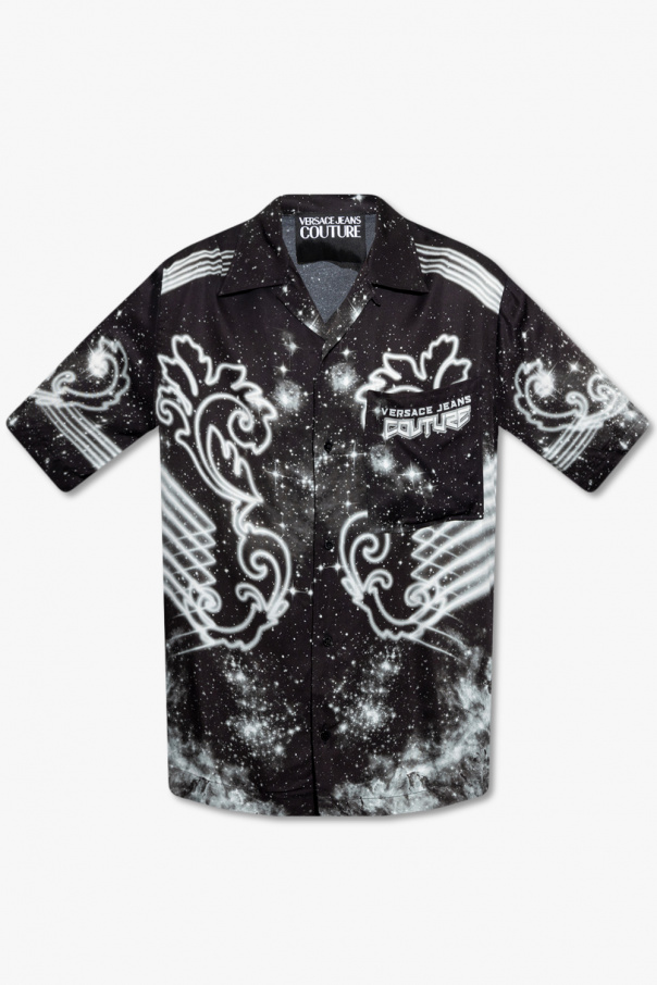 Versace Jeans Couture Patterned scuro shirt