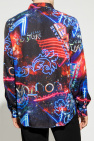 Versace Jeans Couture teddy-print wool hoodie