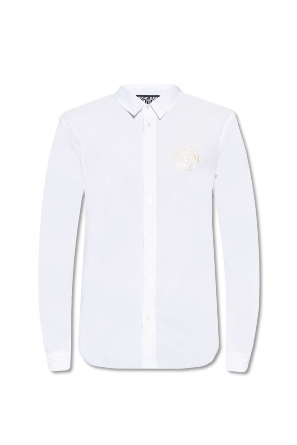 Versace Jeans Couture optic-moon organic cotton T-shirt