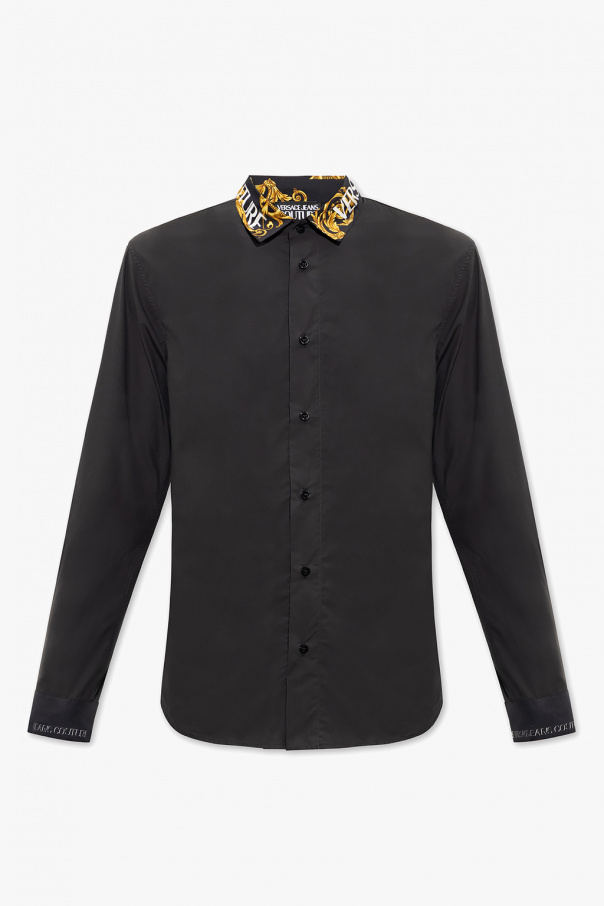 T-shirt Homme Col V Imprimé Jacket shirt with decorative collar