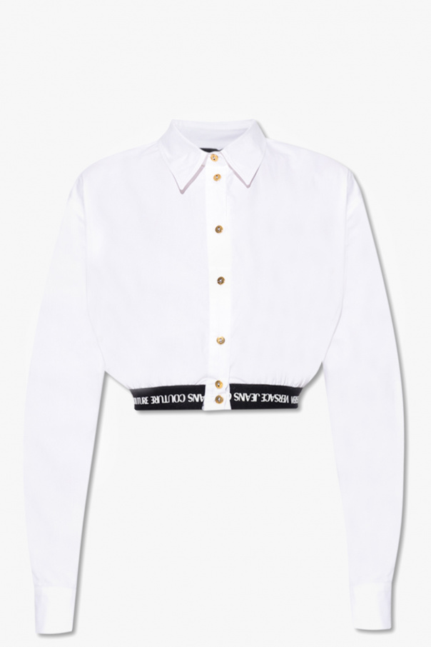 Versace Jeans Couture Cotton shirt with logo