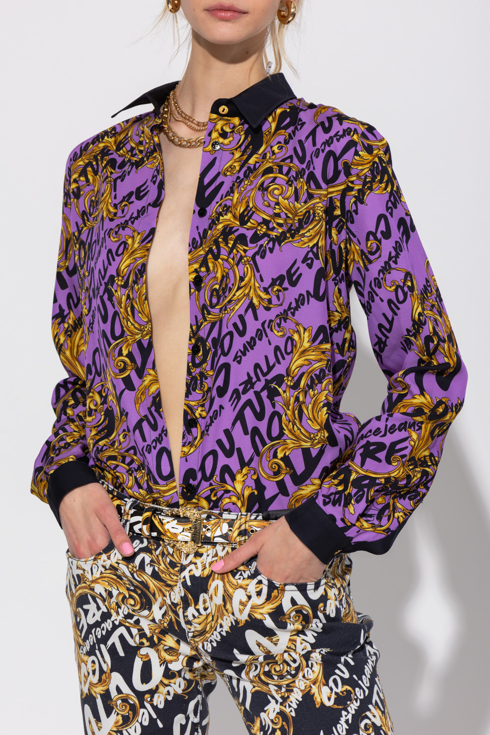 Versace Jeans Couture Patterned shirt