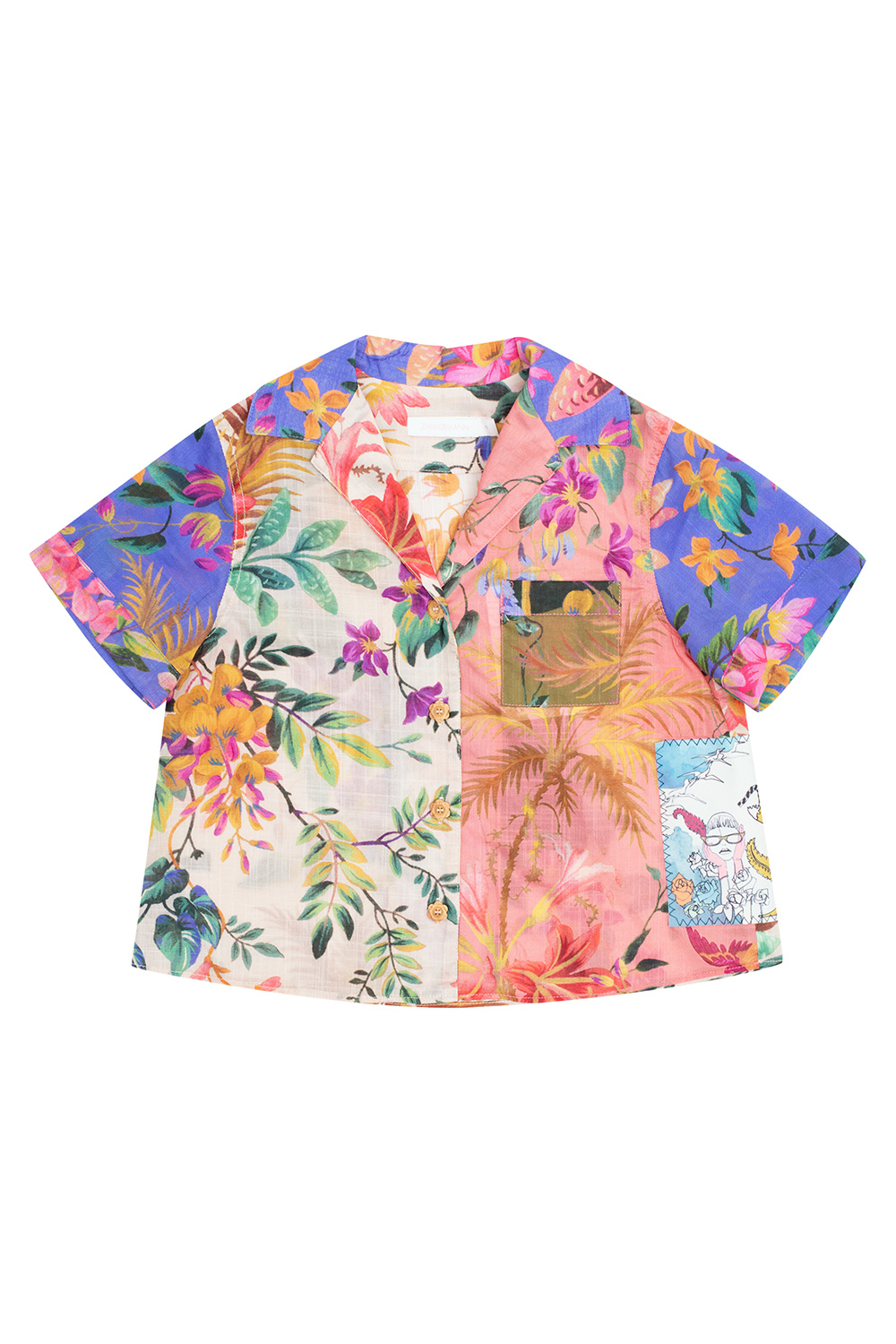 Zimmermann Kids Floral shirt