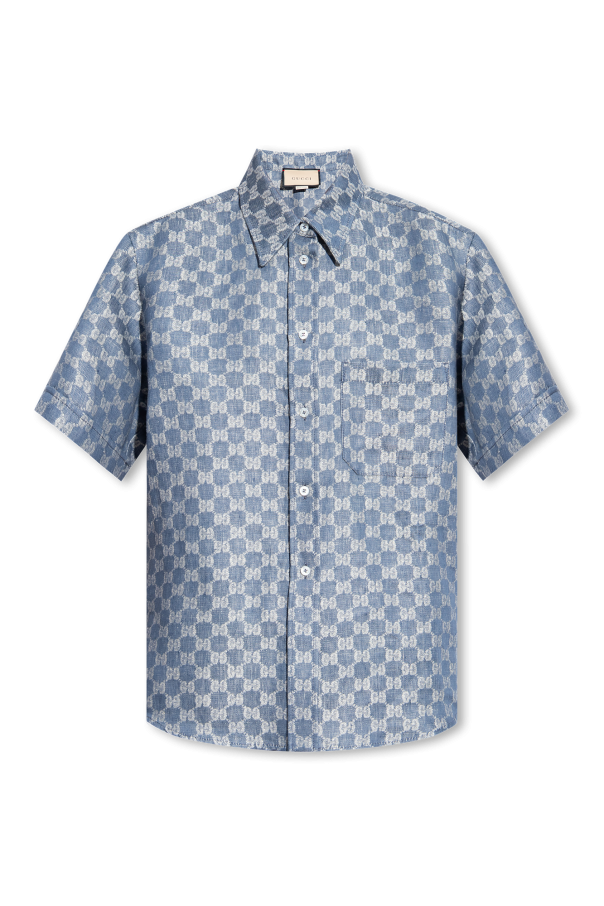 Gucci Linen shirt with monogram