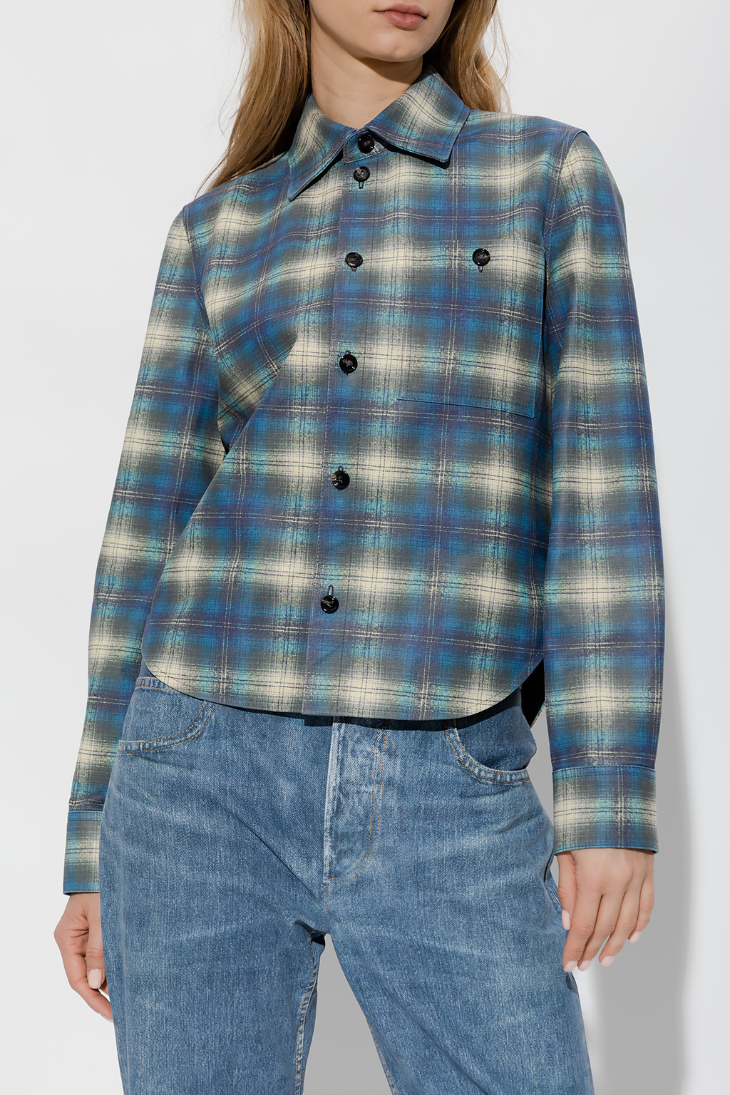 Bottega Veneta Checked shirt