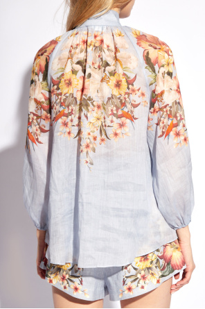 Zimmermann Shirt with floral motif
