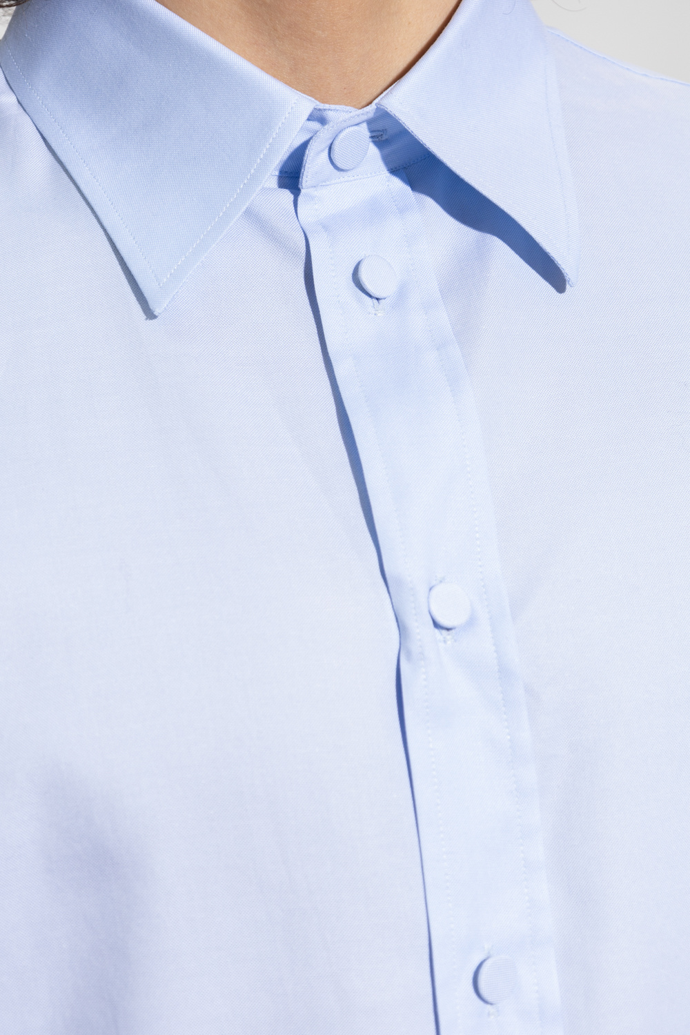 Gucci Cotton shirt with tie neck