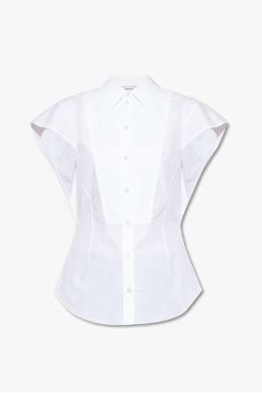 Short-sleeved cotton shirt od Alexander McQueen