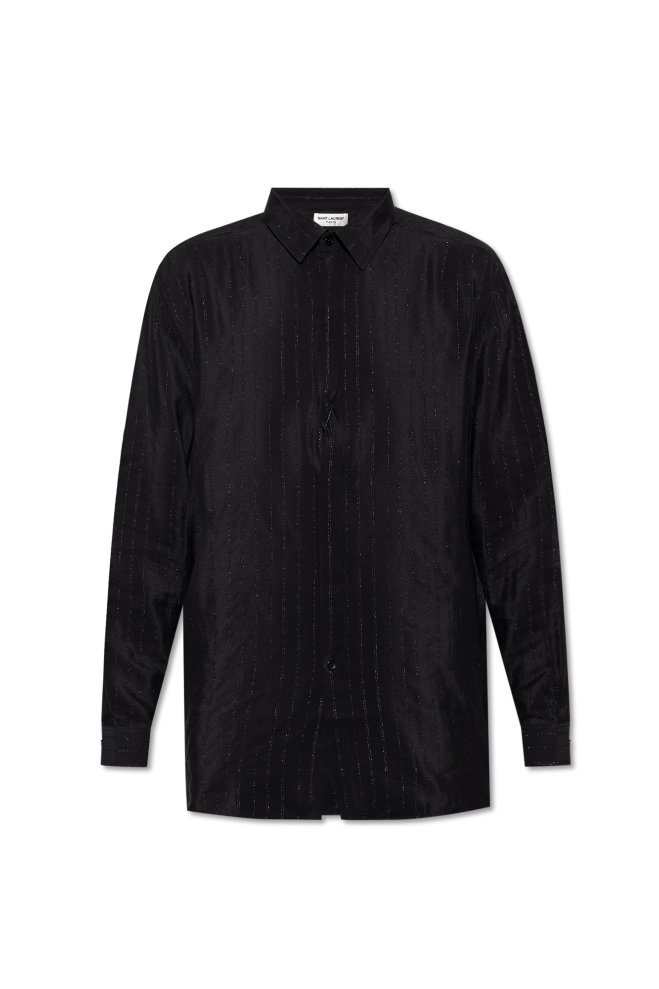 Saint Laurent Silk shirt with lurex threads