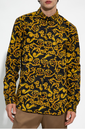 Versace Jeans Couture Patterned Converse shirt
