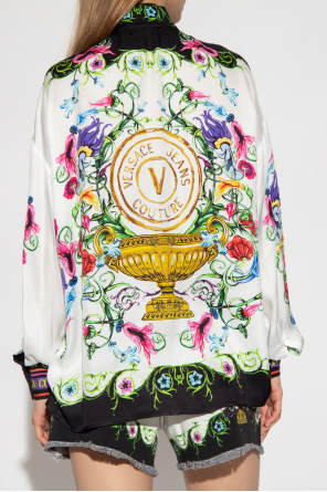 Versace Jeans Couture Wzorzysta koszula