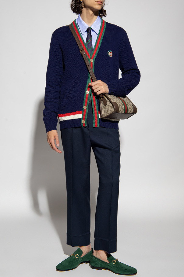 Gucci Koszula ze wzorem w prążki