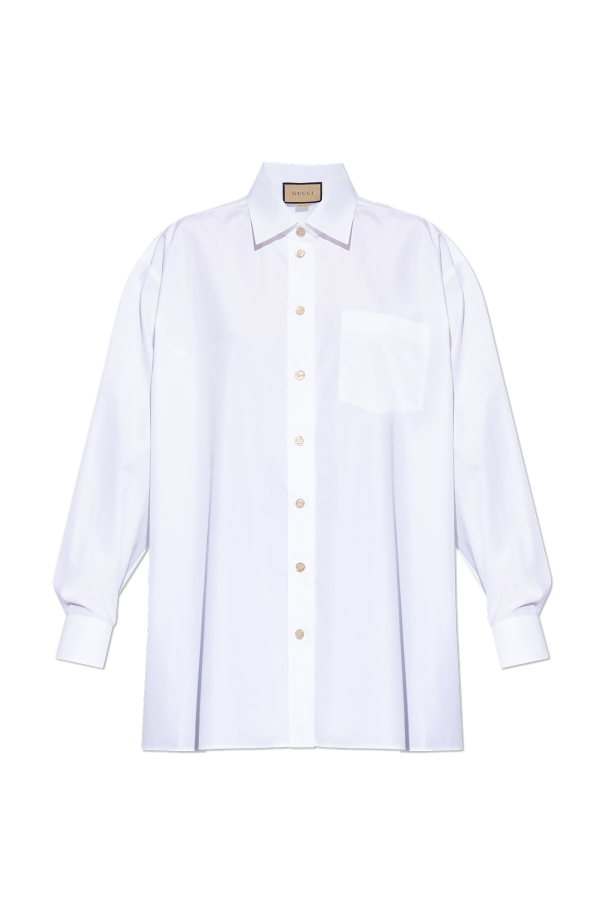 Gucci Oversize cotton shirt