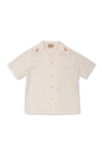 Gucci Kids WHITE Patterned shirt
