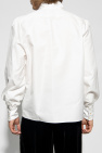 Saint Laurent WHITE Lavalliere-neck shirt