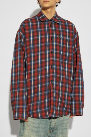 Balenciaga Checkered pattern shirt