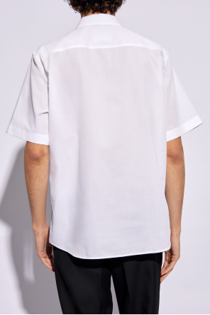 Versace Jeans Couture shirt Overlapped with short sleeves