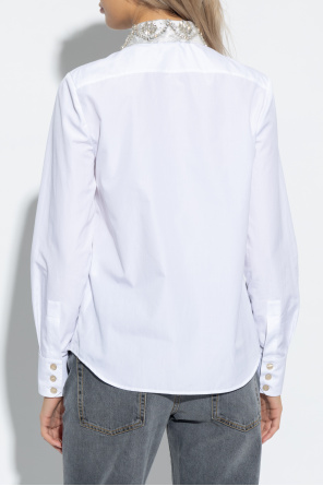 gucci sandals Shirt with detachable collar