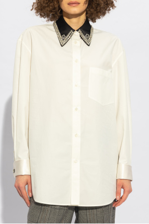 Gucci Shirt with silk collar