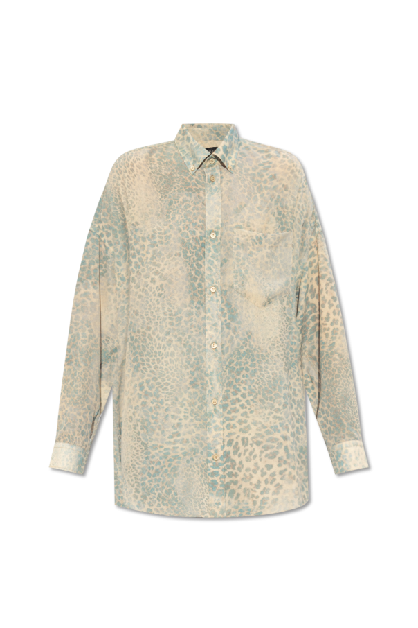 Shirt with animal motif od Balenciaga