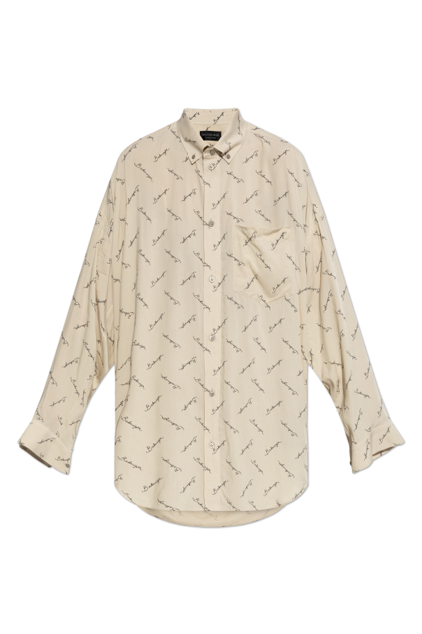 Shirt with logo od Balenciaga