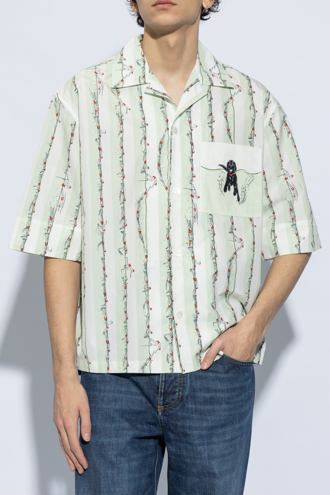 bottega Matt Veneta Shirt with short sleeves