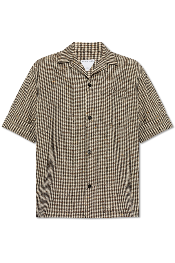 Bottega Veneta Shirt with check pattern