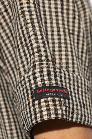 Bottega Veneta Shirt with check pattern