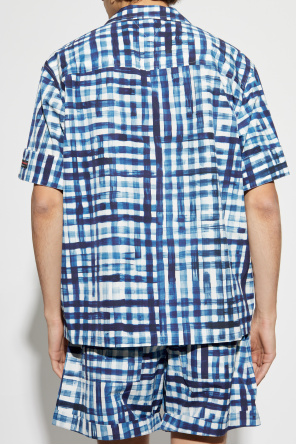 Bottega Veneta Checkered pattern shirt