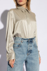 Saint Laurent cream Silk shirt