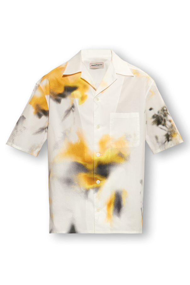 Shirt with short sleeves od Alexander McQueen