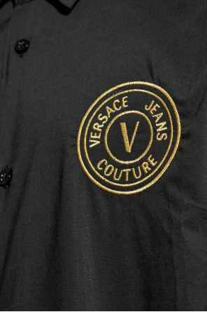 Versace Jeans Couture Koszula z wyszytym logo