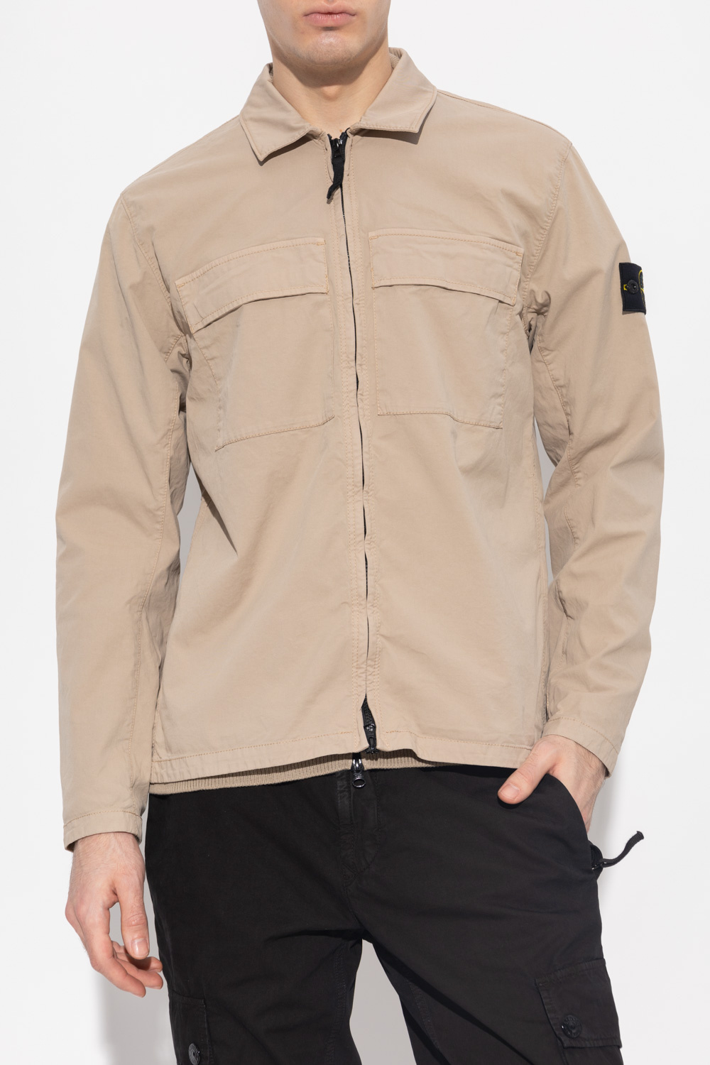 Stone Island Jacket with logo