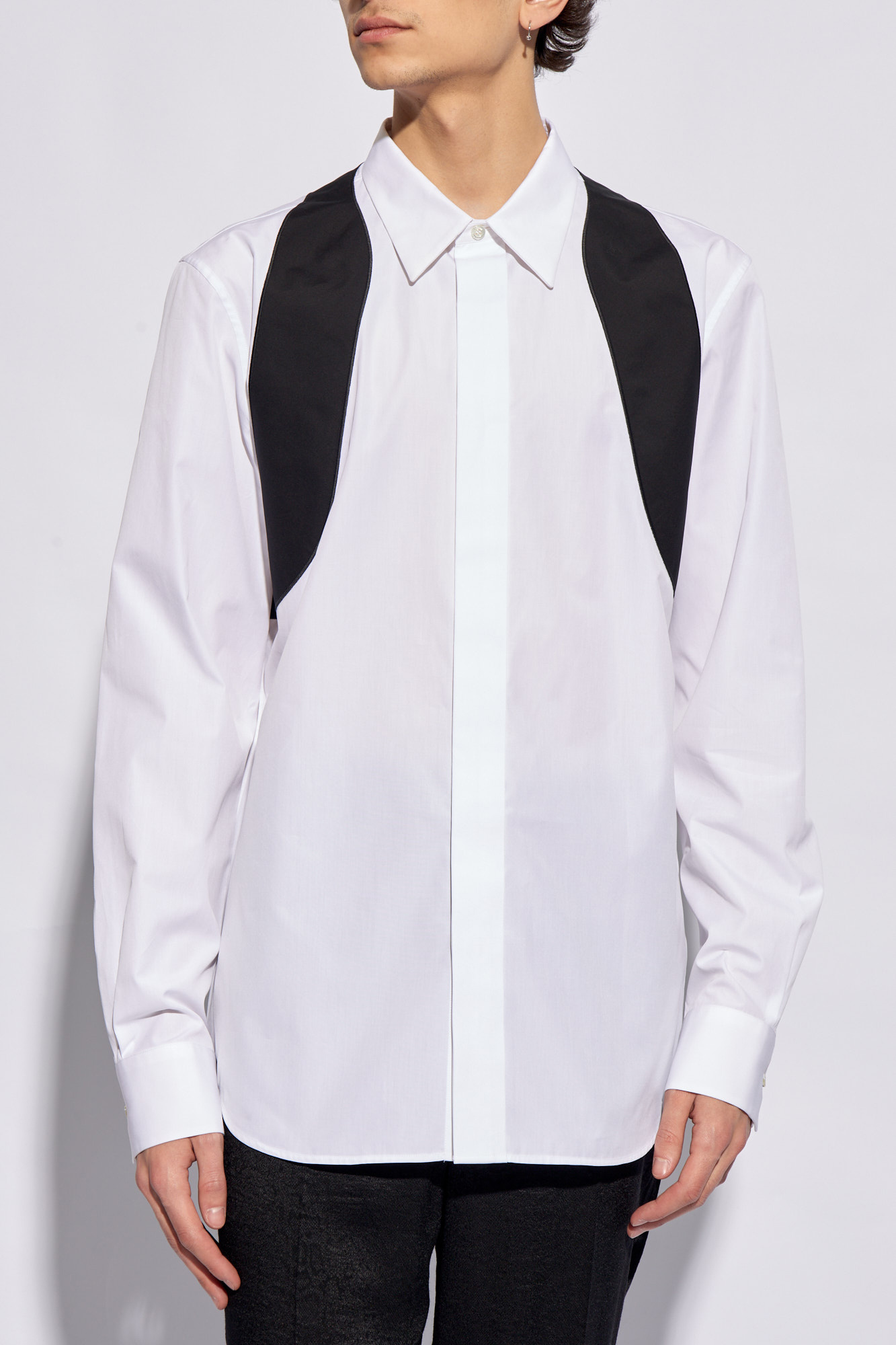 Alexander McQueen Shirt with concealed placket