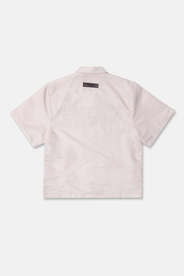 Fear Of God Essentials Kids Double shirt with logo