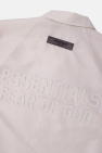 Fear Of God Essentials Kids cream Shirt with logo