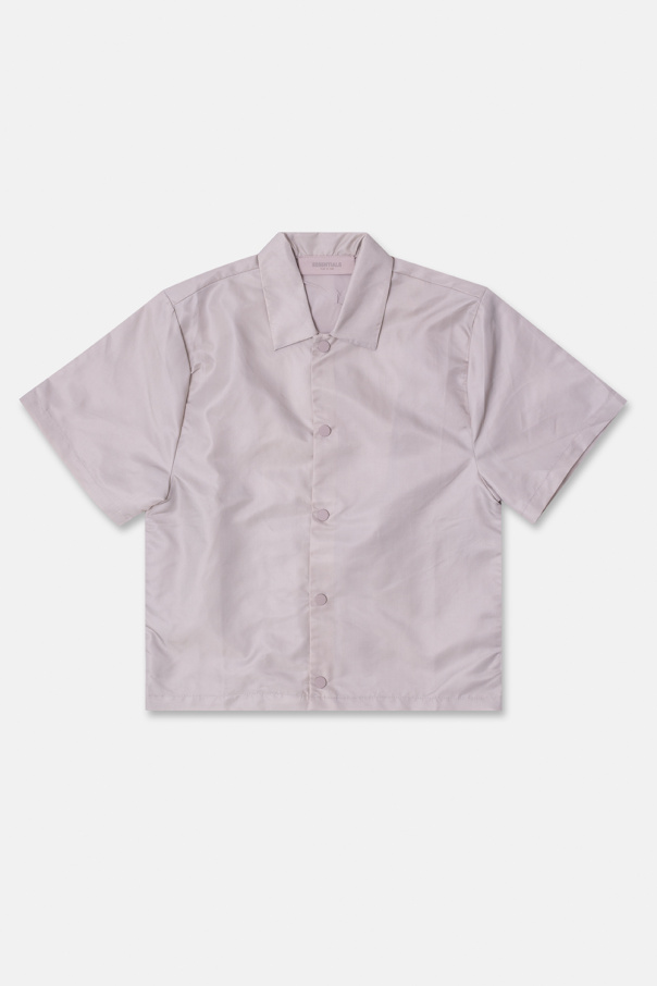 Fear Of God Essentials Kids Shirt silk with logo