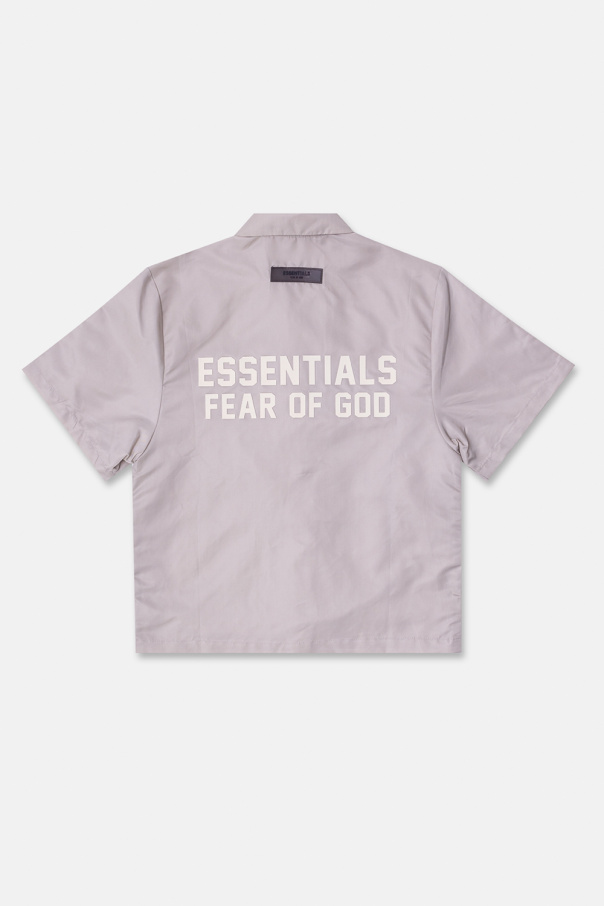 Fear Of God Essentials Kids Shirt Life with logo