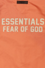 Fear Of God Essentials Kids ORANGE Shirt with logo