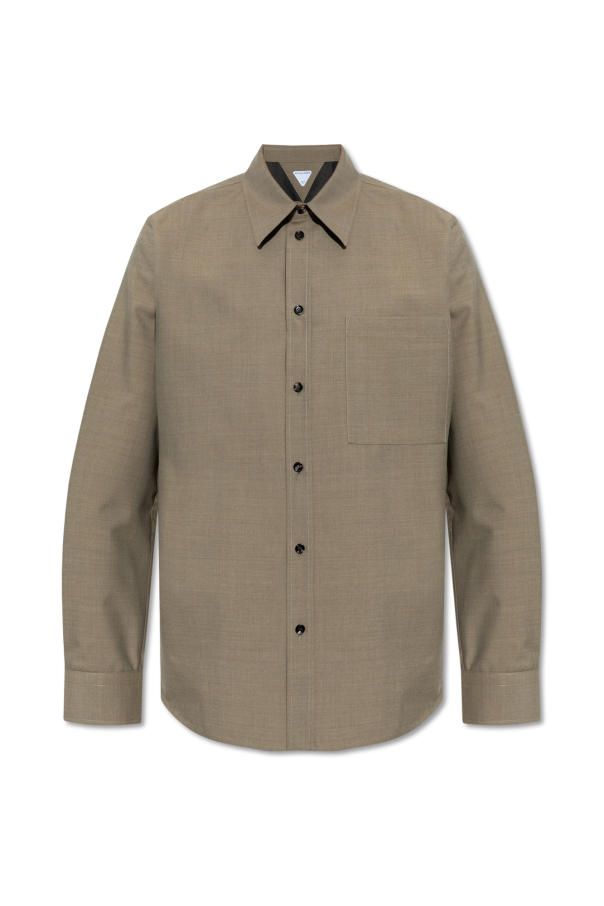 Bottega Veneta Wool shirt with pocket