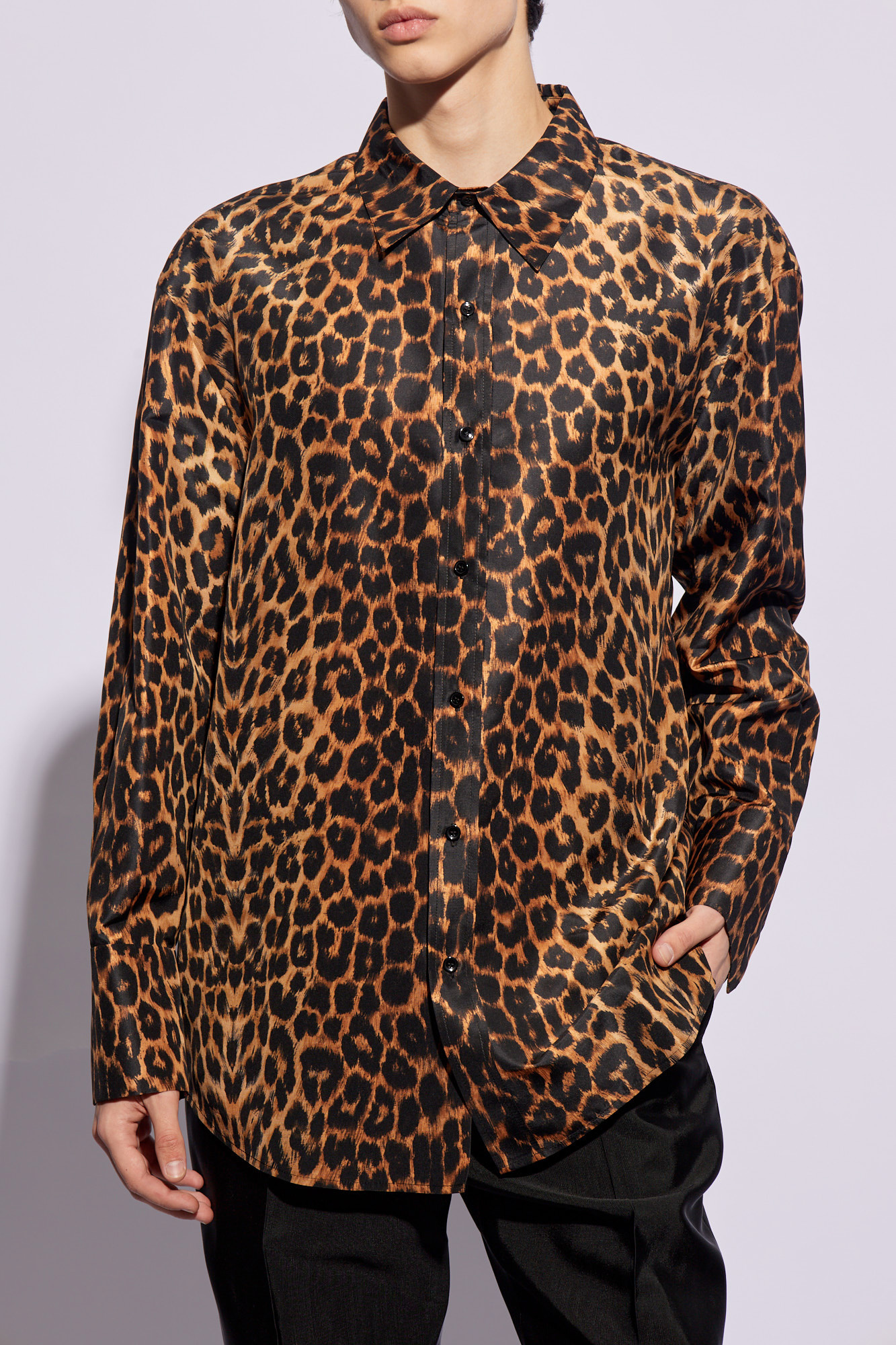 Saint Laurent Shirt with animal motif