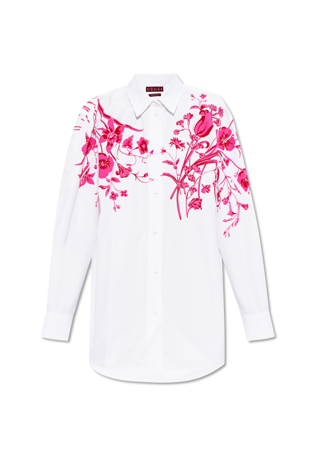 Gucci Shirt with floral pattern