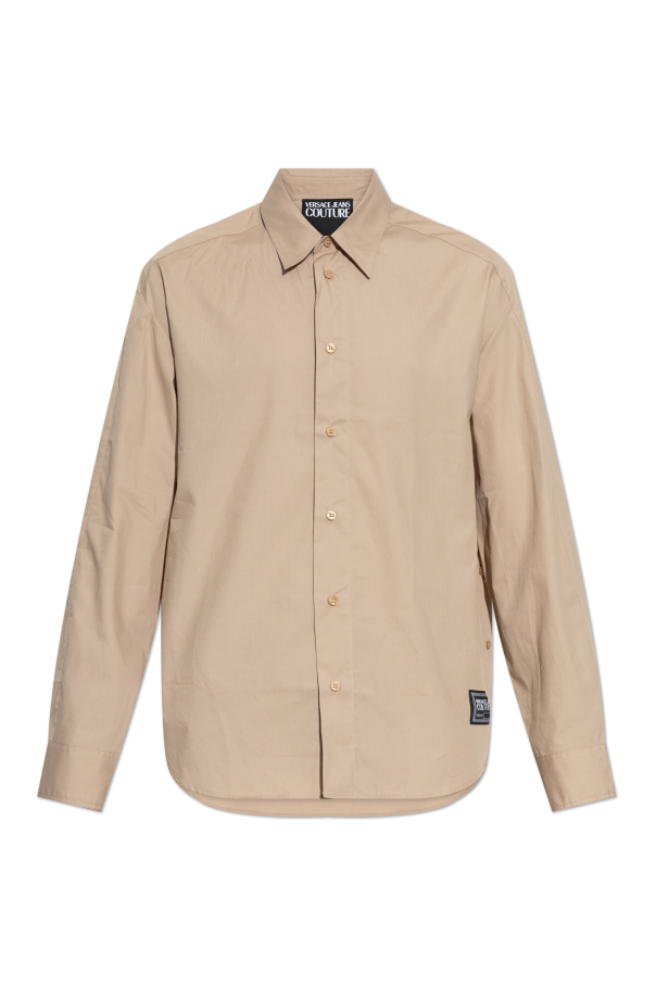 Shirt with logo patch, zdjęcie 1 Shirt with logo patch od Versace Jeans Couture