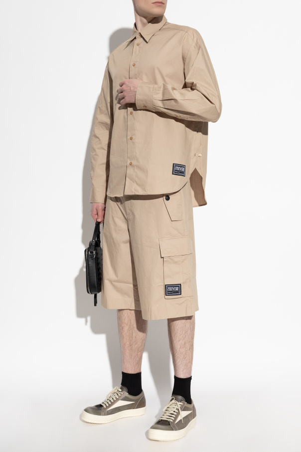 Versace Jeans Couture Shirt with logo patch