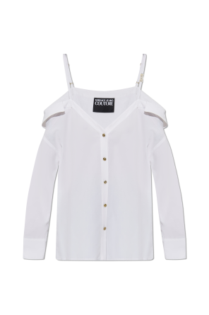 Off-shoulder shirt od Versace Jeans Couture